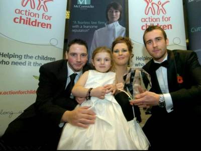 Мэттью на Yorkshire Young Achievers awards