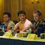 Крис, Джейми и Станислав на Ring*Con 2008
